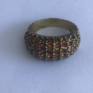Euc heidi daus Swarovski crystal and ring